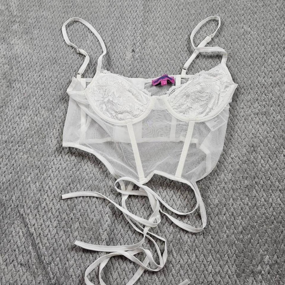 Edikted Women's Corset S White NWOT